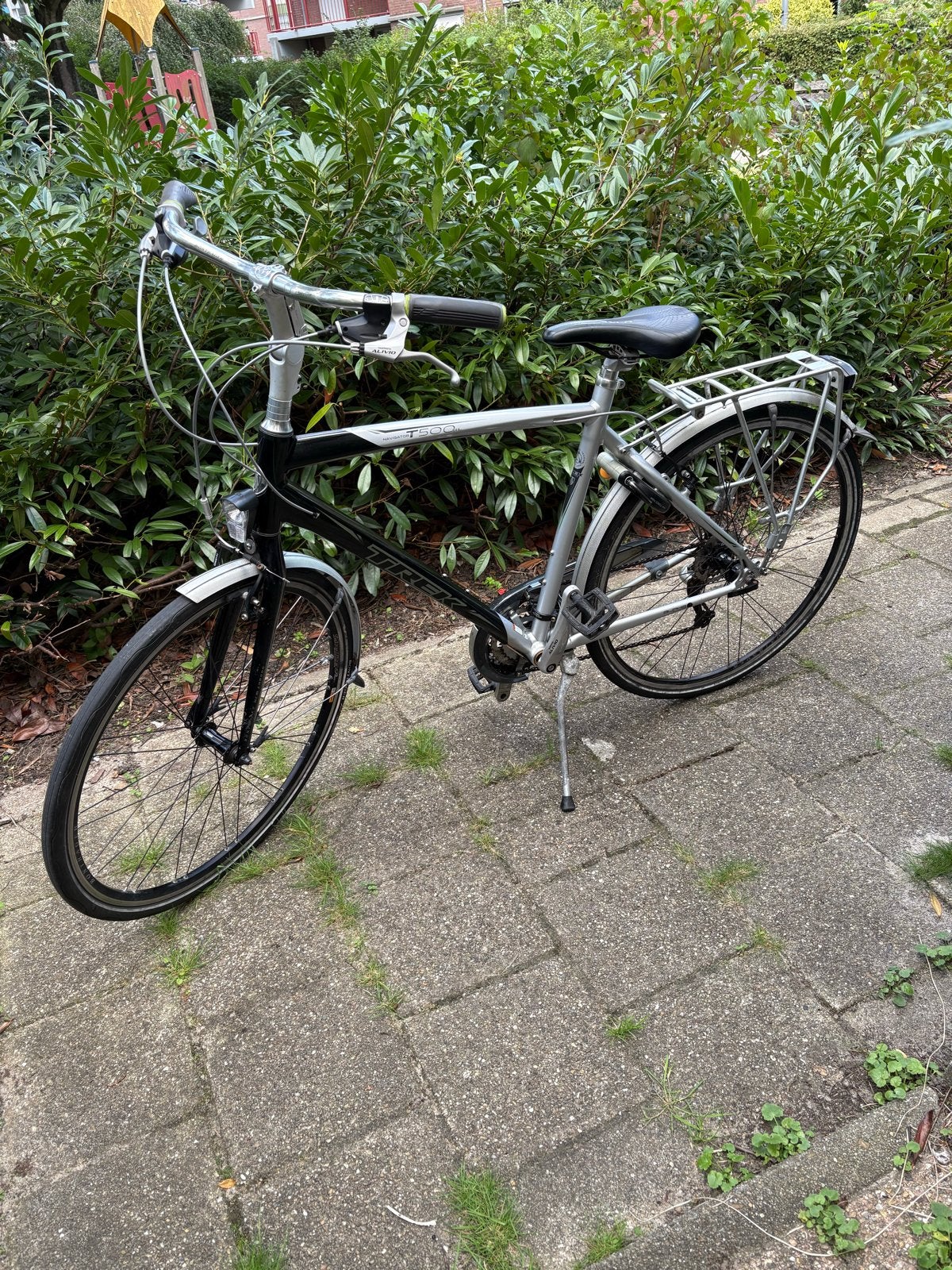 Trek T300 herenfiets - Comfortabel en Betrouwbaar, Fietsen en Brommers, Overige merken, Gebruikt, Velgrem, Versnellingen