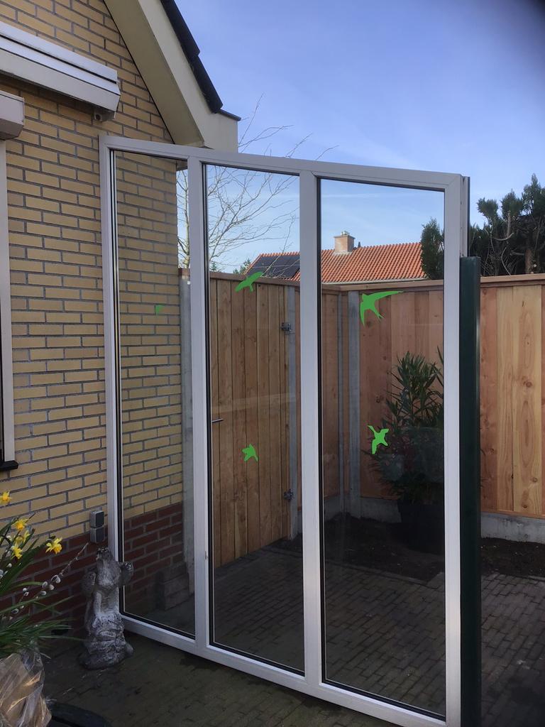Windscherm, Ophalen, Kunststof, Gebruikt, Raamkozijn