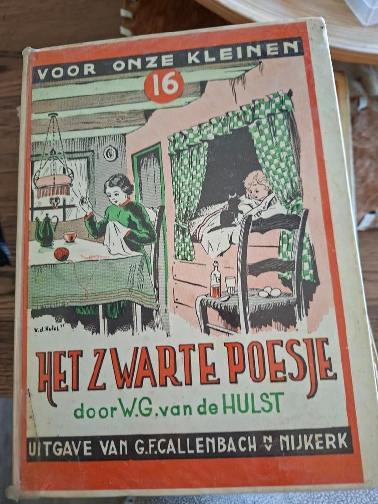 Het Zwarte Poesje - W.G. van de Hulst (Vintage Boek), Ophalen of Verzenden, Gelezen, W.G. van de Hulst, Fictie algemeen