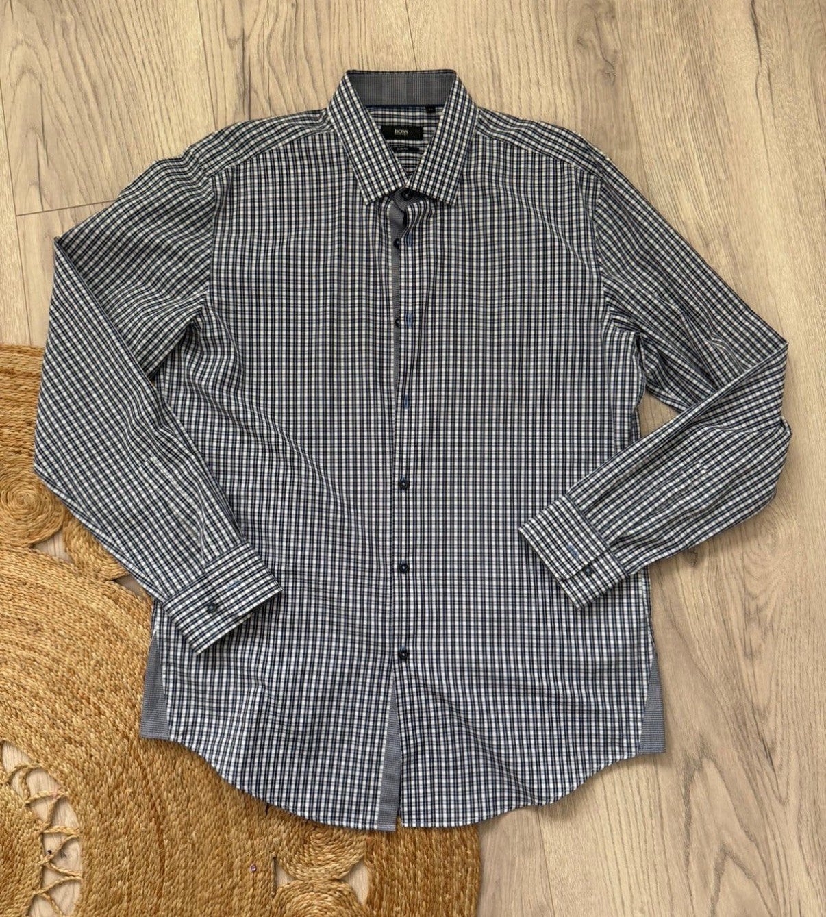 Verschillende heren overhemden Hugo Boss, R2 Westbrook enz, Ophalen of Verzenden, Zo goed als nieuw, Overige kleuren, Halswijdte 43/44 (XL)
