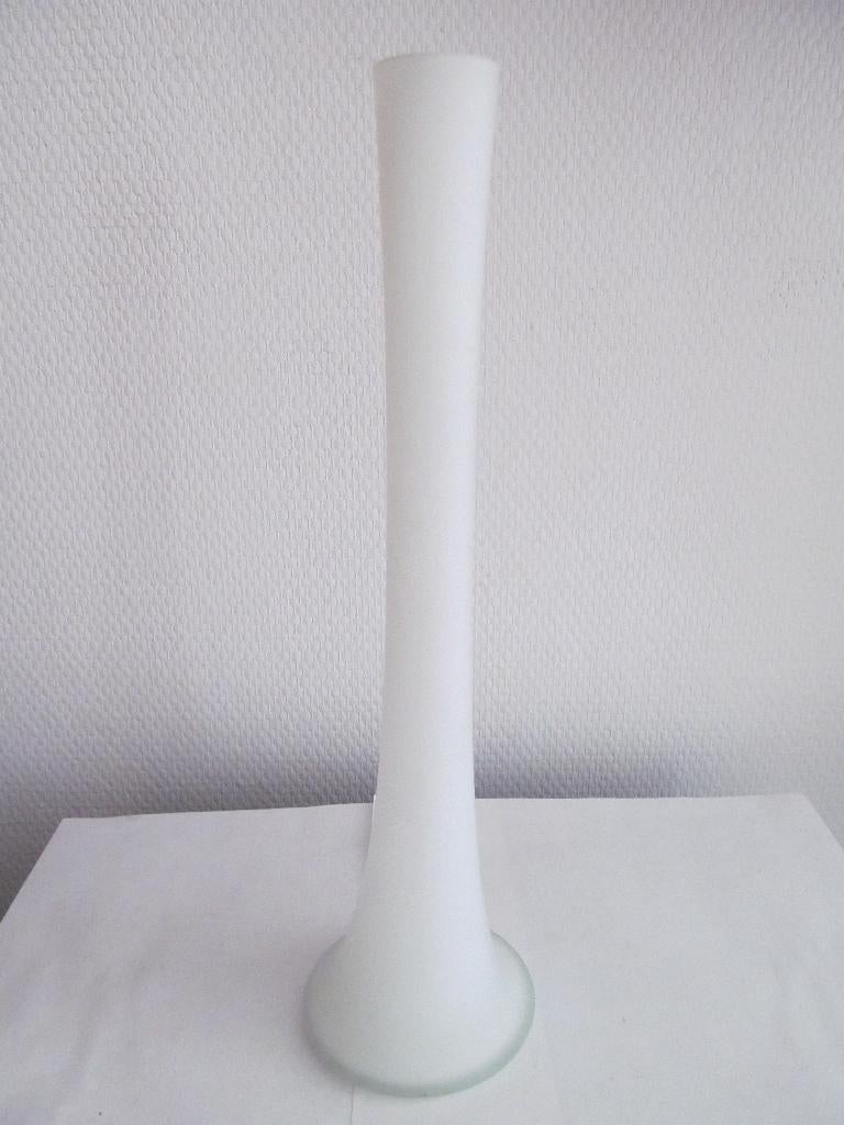 Vintage Vaas solifleur., Ophalen, Overige kleuren, Glas