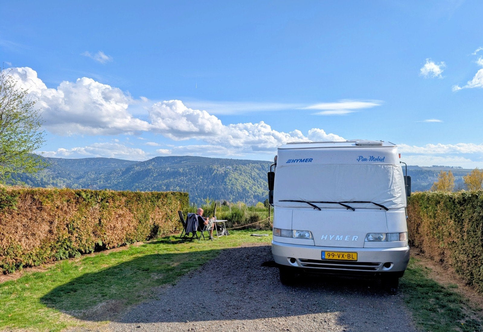 Isolatiedeken Hymer B534 voorruit en zijramen, Caravans en Kamperen, Camper-accessoires, Ophalen, Gebruikt