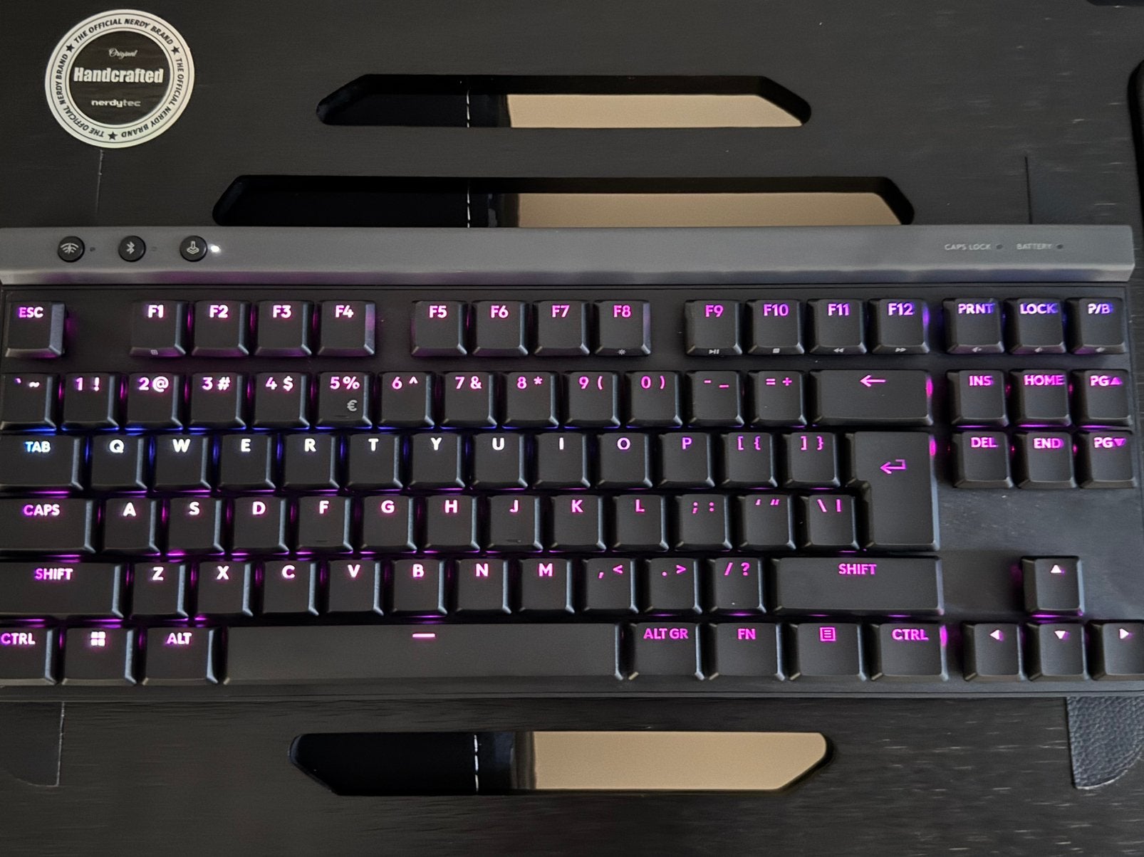 Logitech G515 LIGHTSPEED TKL Tactile RGB Draadloos, Gaming toetsenbord, Ophalen of Verzenden, Zo goed als nieuw, Draadloos