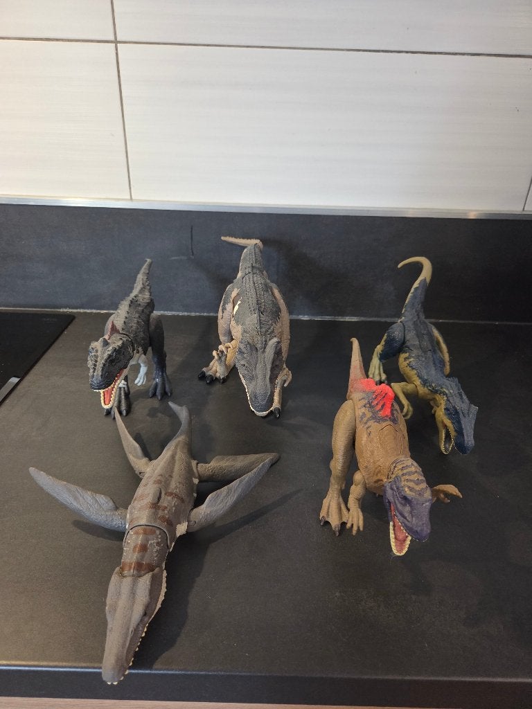 jurassic world dino's diverse soorten, Verzamelen, Ophalen of Verzenden, Zo goed als nieuw