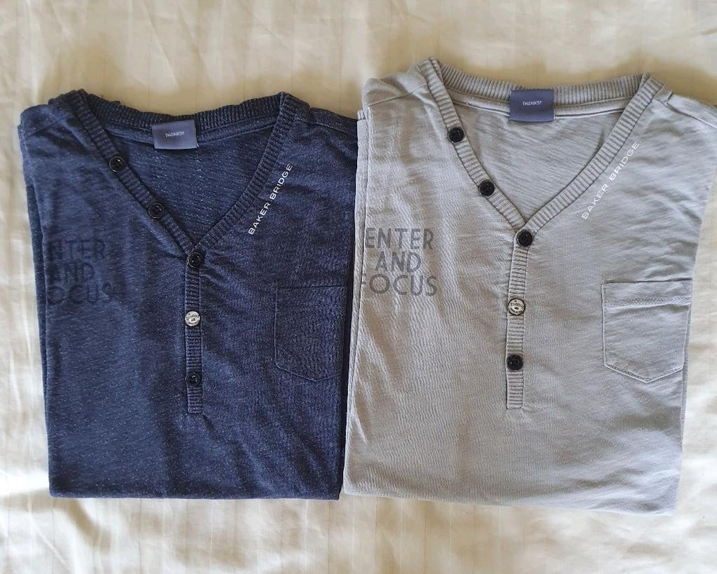 2 x Baker Bridge mt 146 152, Ophalen of Verzenden, Zo goed als nieuw, Shirt of Longsleeve, Baker Bridge
