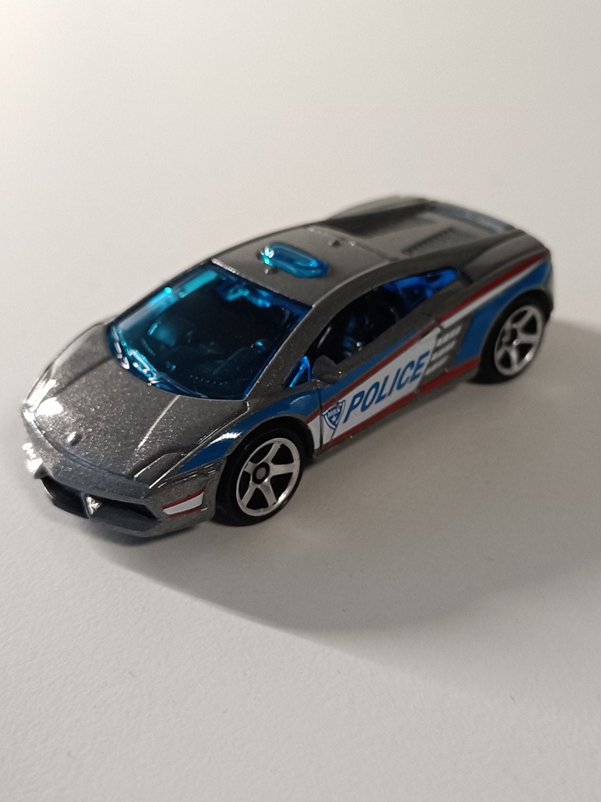 matchbox Lamborghini Gallardo Politie Auto, Ophalen of Verzenden, Zo goed als nieuw