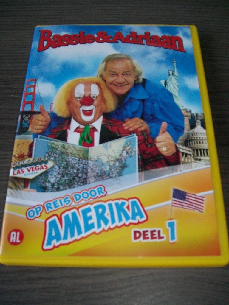  Bassie en Adriaan: Op Reis door Amerika deel 1 nieuw 2015, Avontuur, Verzenden, Alle leeftijden, Nederlands