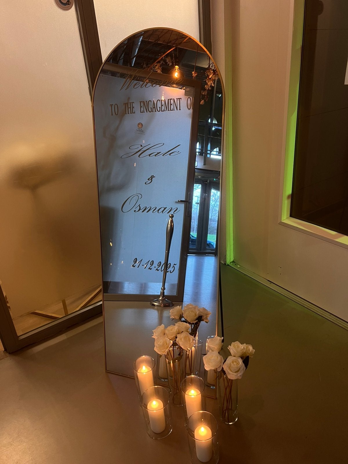 Welkomsspiegel te huur! Verloving, henna, bruiloft, Ophalen, Nieuw