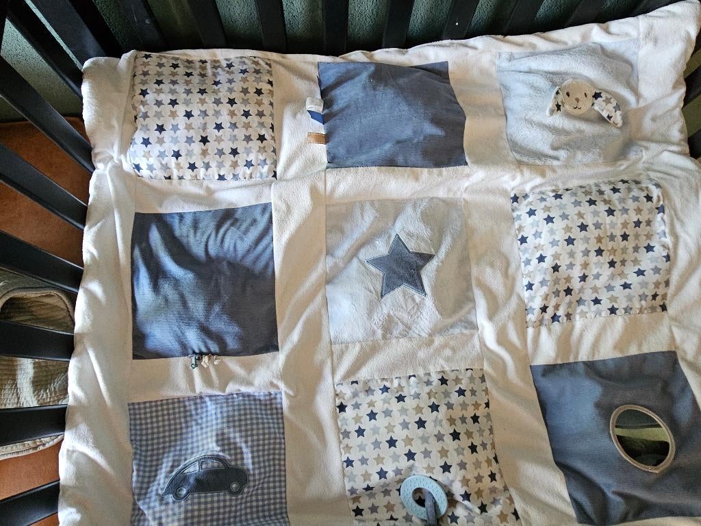 Boxkleed, Ophalen of Verzenden, Zo goed als nieuw, Rechthoekig, Boxkleed