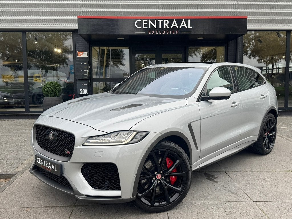 Jaguar F-Pace SVR 5.0 V8 AWD 550PK|Pano|Carbon|Meridian|Head, Automaat, Adaptive Cruise Control, Bedrijf, Vierwielaandrijving