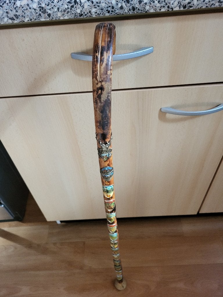 Wandelstok, Ophalen, Gebruikt