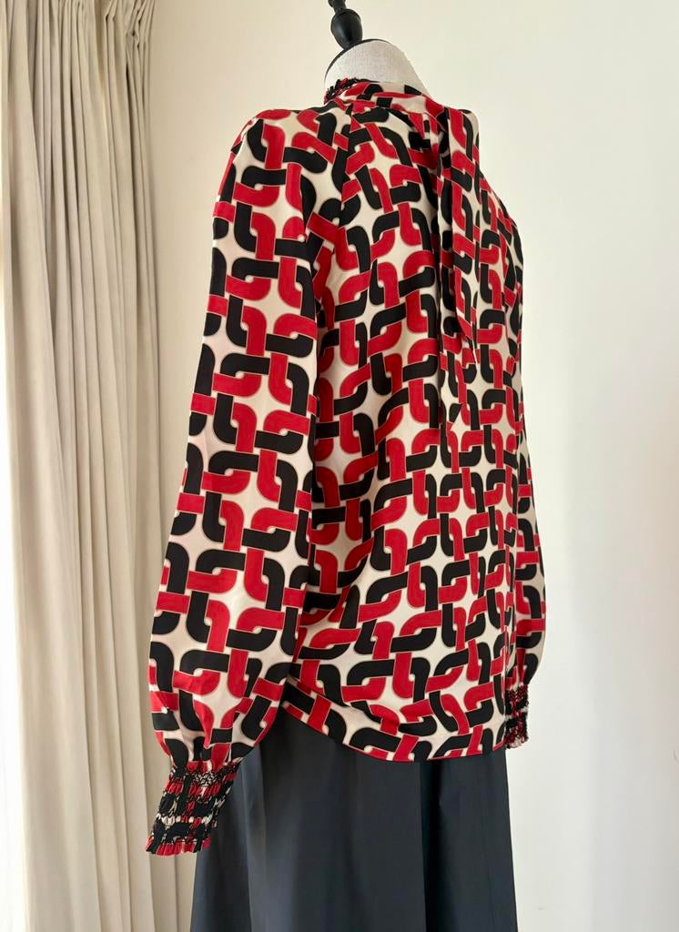 Le Sarte Pettegole /Pauw (S) twv 495,- nieuwe blouse zijde, Ophalen of Verzenden, Nieuw, Maat 38/40 (M)