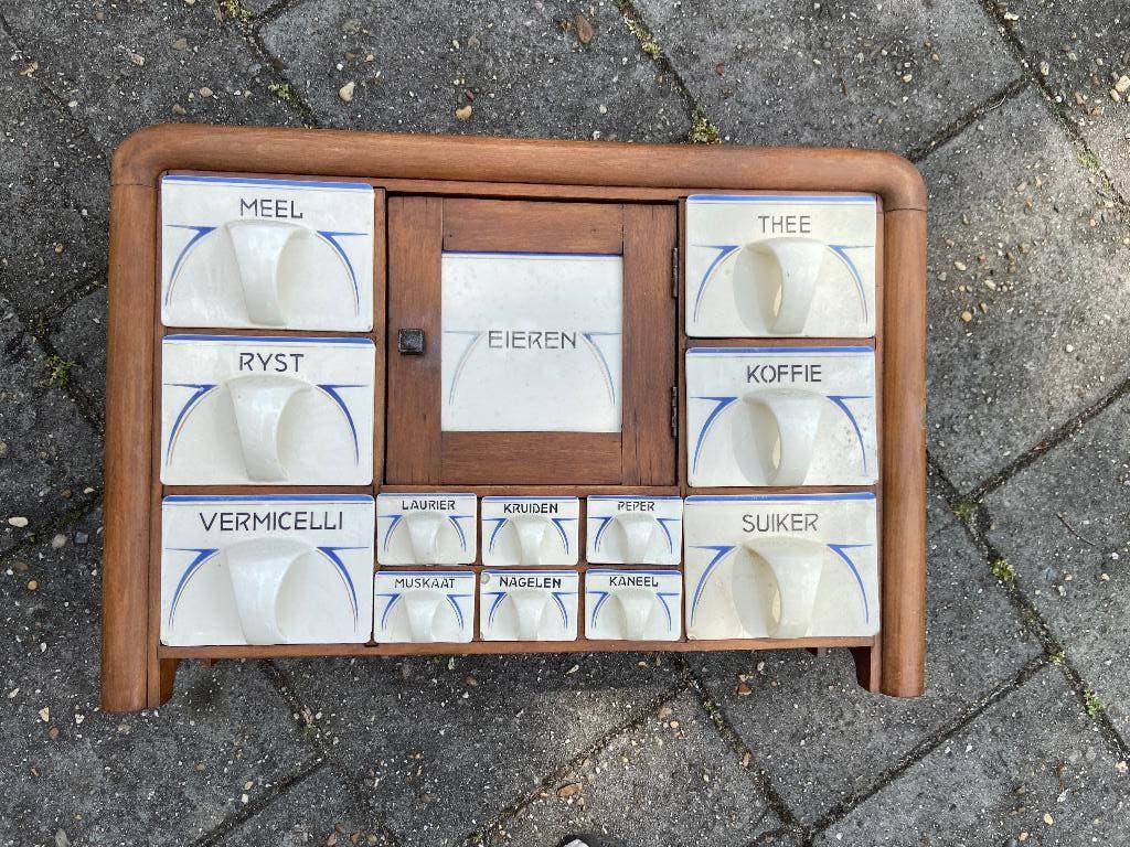Antiek kruidenkastje, Antiek en Kunst, Antiek | Keukenbenodigdheden, Ophalen