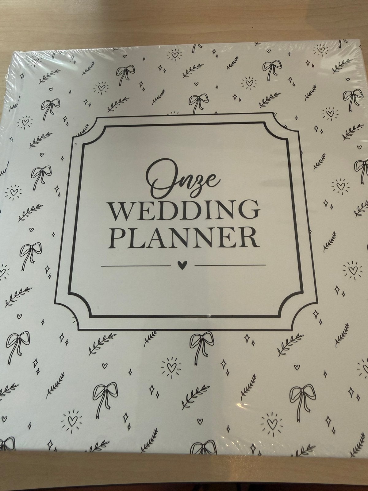 Fyllbooks Weddingplanner - zwart-wit, Ophalen of Verzenden, Nieuw, Overige onderwerpen