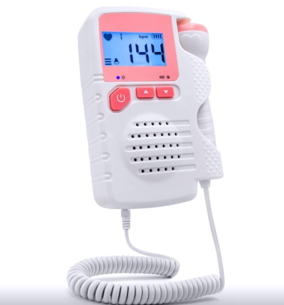 Foetale doppler ultrasound alarm baby hartslagmeter, Ophalen of Verzenden, Nieuw, 250 meter of meer