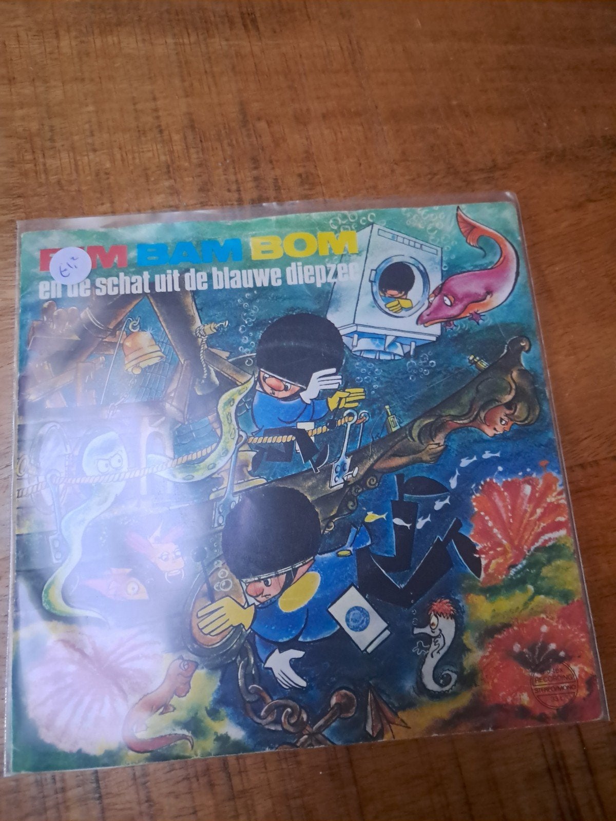 Bim Bam Bom - Een Schat Uit De Blauwe Diepzee 7 inch vinyl, Cd's en Dvd's, Gebruikt, Verzenden, EP, EP