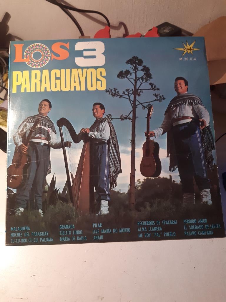 lp Los 3 Paraguayos (Z212-112), Ophalen of Verzenden, Zo goed als nieuw, 12 inch