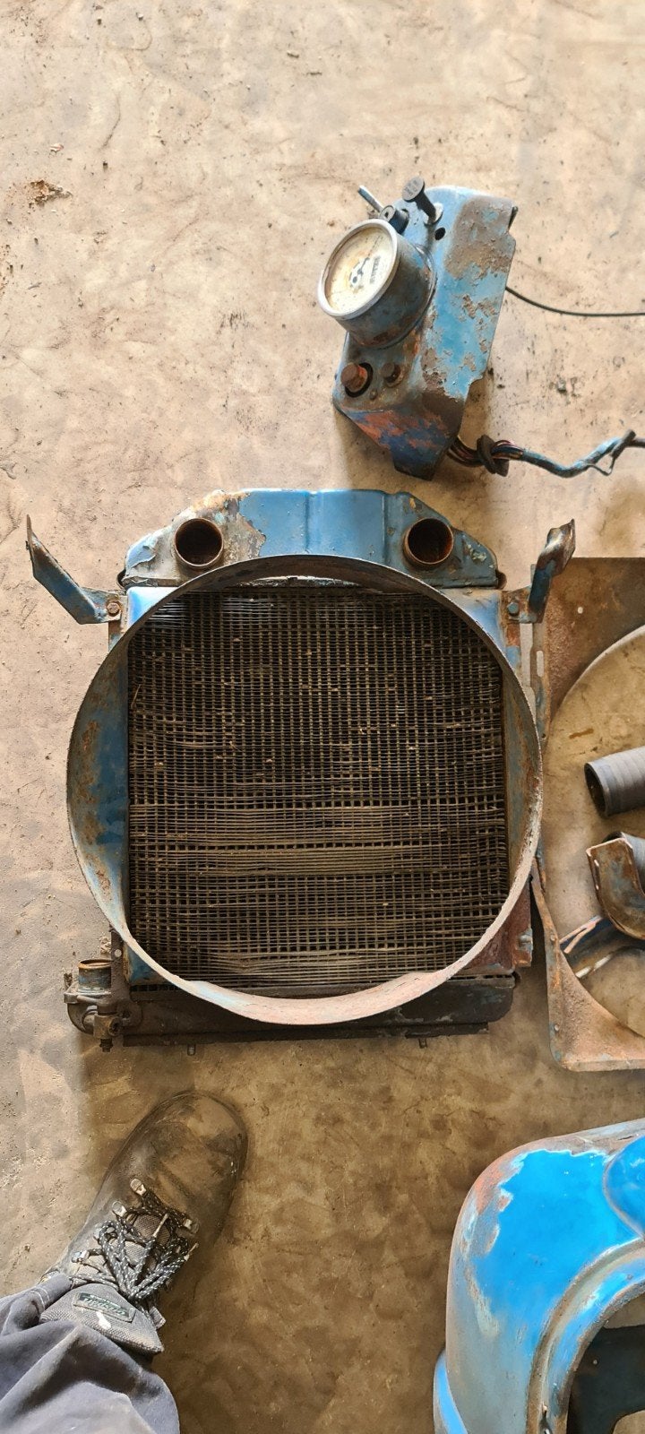 Fordson Dexta Radiator - Origineel Onderdeel, Ophalen of Verzenden