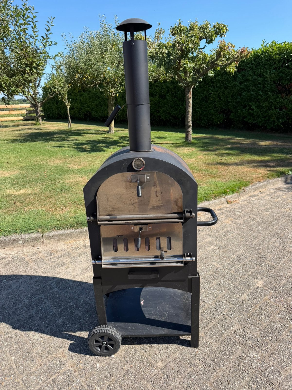 Pizza oven, Ophalen, Zo goed als nieuw