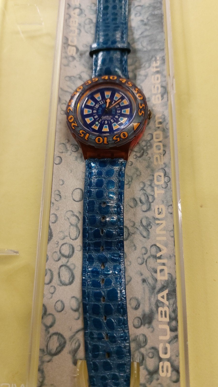 Swatch Scuba 200. Sea Clip. SDO100., Ophalen of Verzenden