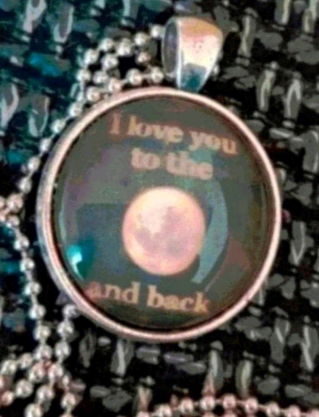 kettingen i love you to the moon verschillende, Verzenden, Nieuw, Zilver, Met hanger