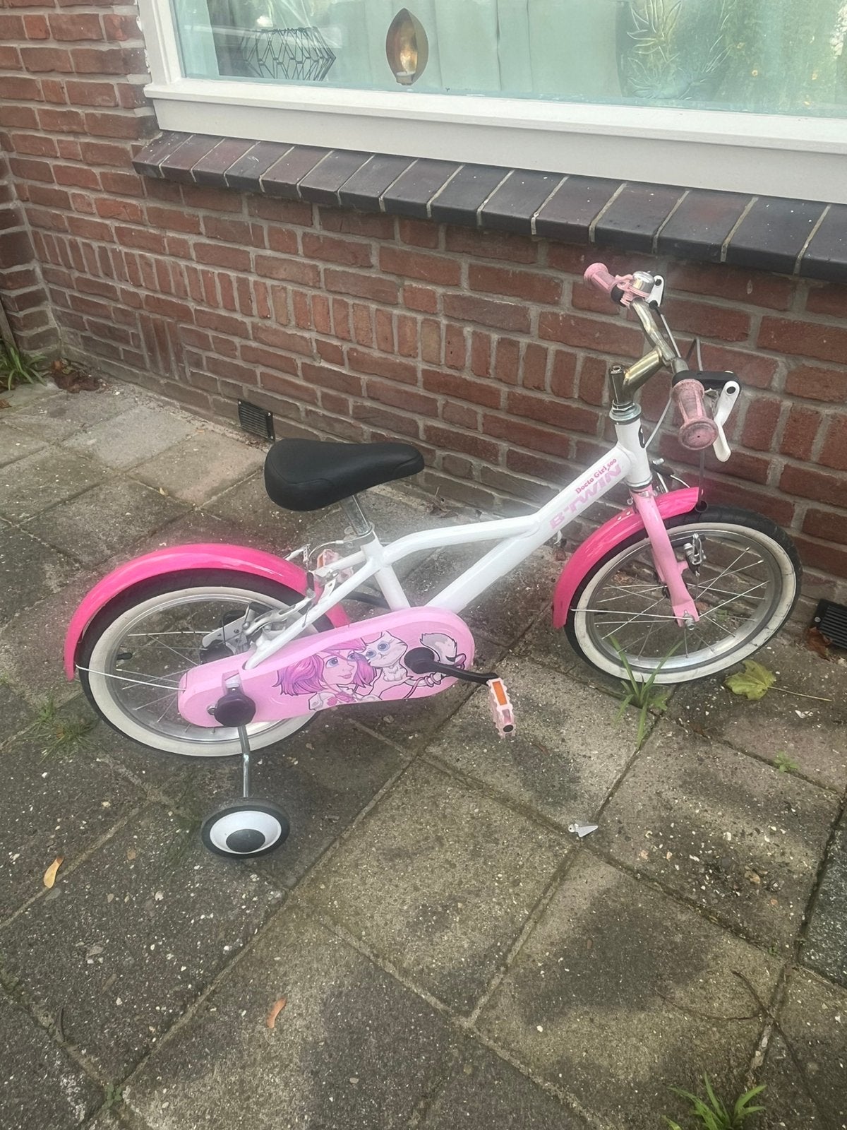 Meisjes fiets., Ophalen, Zo goed als nieuw, Minder dan 16 inch