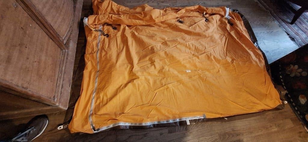 Binnentent oude Alpen Kreuzer of vintage tent., Ophalen, Gebruikt, Tot en met 2