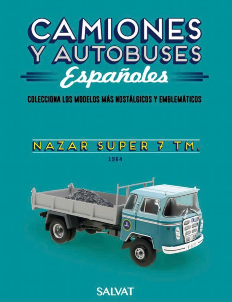 Nazar Super 7 TM 1964 kolen 1/43 SERIE camion autobus # 36, Verzenden, Nieuw, Bus of Vrachtwagen, Overige merken