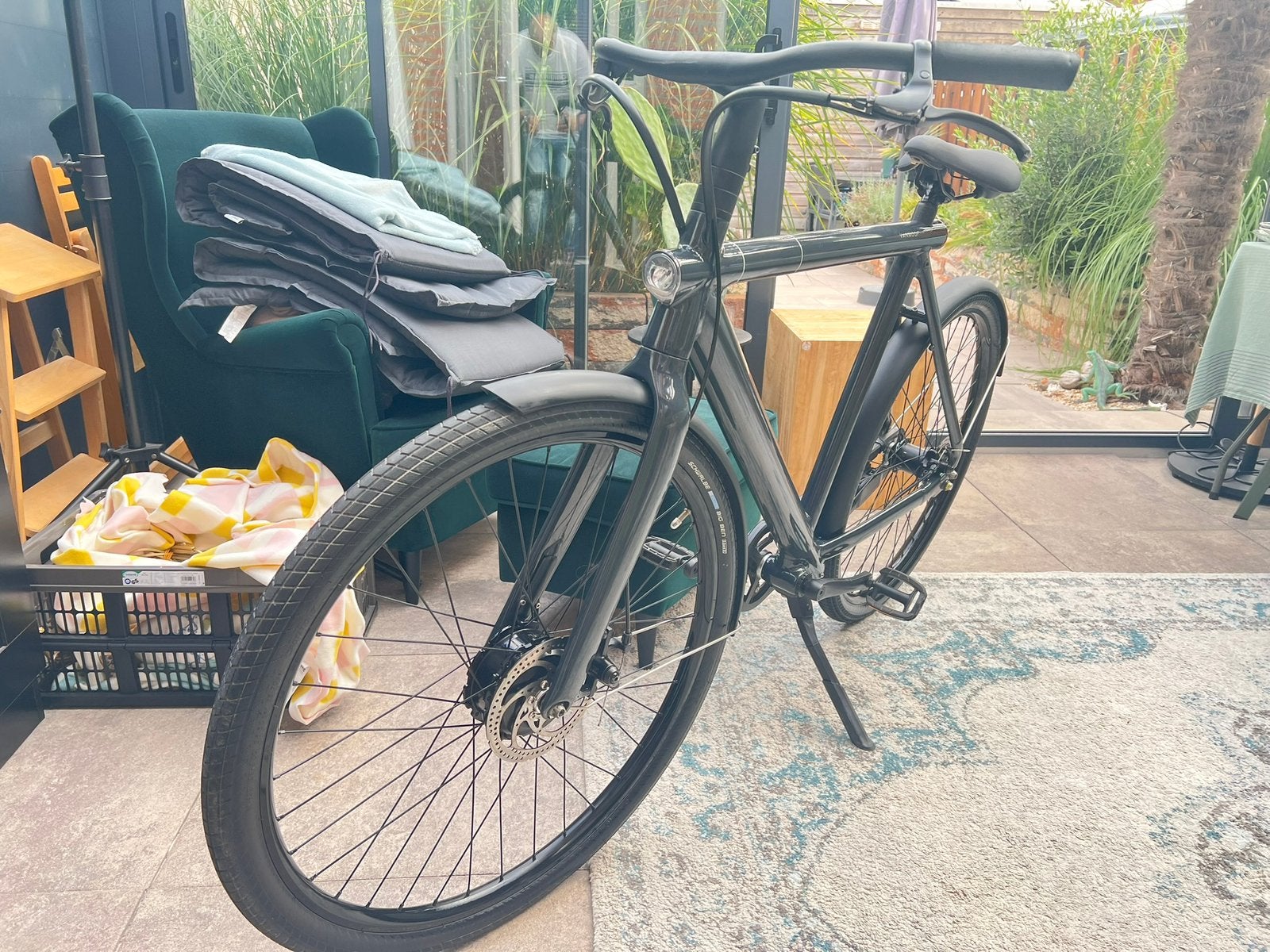 Vanmoof s2 dark grey 32 km, 59 cm of meer, Ophalen, Zo goed als nieuw, Aluminium
