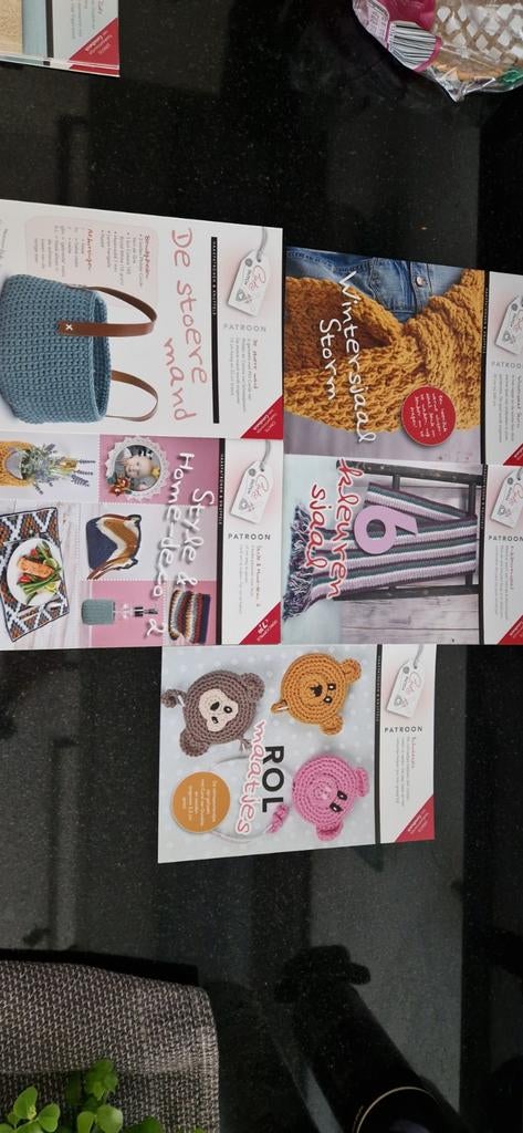 Haakpatronen: CuteDutch Mand, Sjaals & Rolmaatjes, Ophalen of Verzenden, Gebruikt, Overige typen