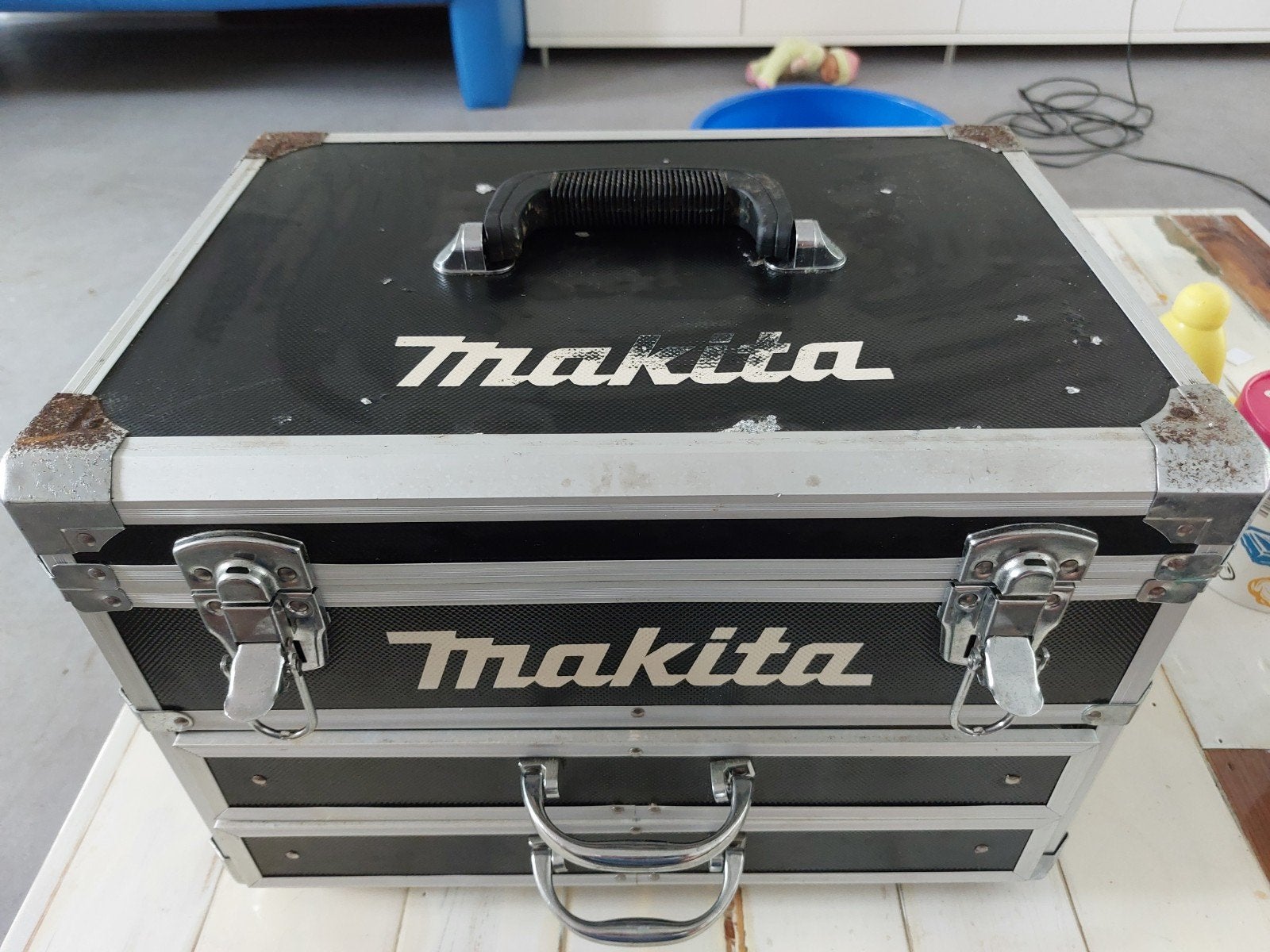 Makita 6281D boormachine set als nieuw, Ophalen of Verzenden, Nieuw, Boormachine