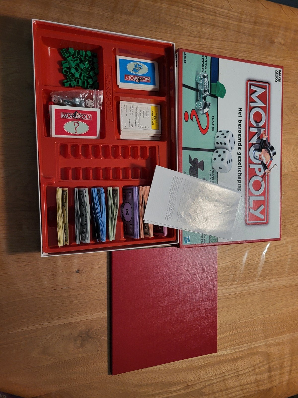 Monopoly Bordspel - Klassiek Gezelschapsspel, Drie of vier spelers, Ophalen of Verzenden, Gebruikt, Parker