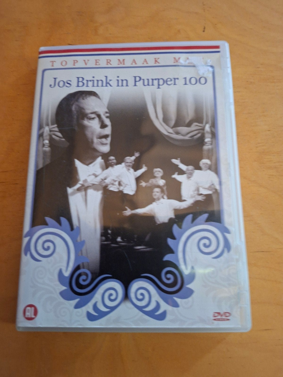 DVD Jos Brink in Purper 100 - Cabaret, Stand-up of Theatershow, Overige artiesten, Gebruikt, Alle leeftijden