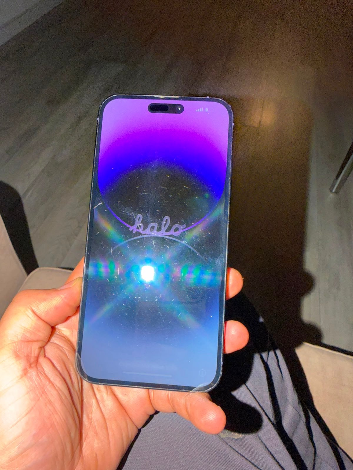 iPhone 14 Pro Max Paars - Altijd in hoesje, Telecommunicatie, Mobiele telefoons | Apple iPhone, Ophalen, 128 GB, Paars, Zo goed als nieuw