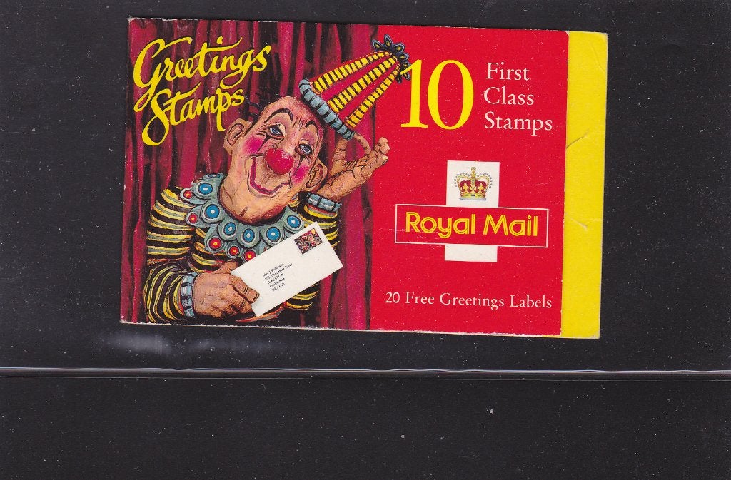 Engeland boekje booklet KX 7 Greetings 10xfirst (256), Verzenden, Postfris