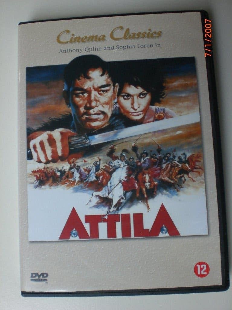 dvd Attila Anthony Quinn Sophia Loren, Nederlands, Ophalen of Verzenden, Zo goed als nieuw, Italiaans