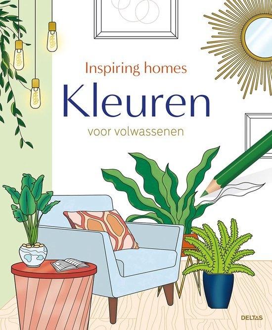 Kleuren Voor Volwassenen - Inspiring Home BOEK 9789044763737, Boeken, Hobby en Vrije tijd, Ophalen of Verzenden, Zo goed als nieuw