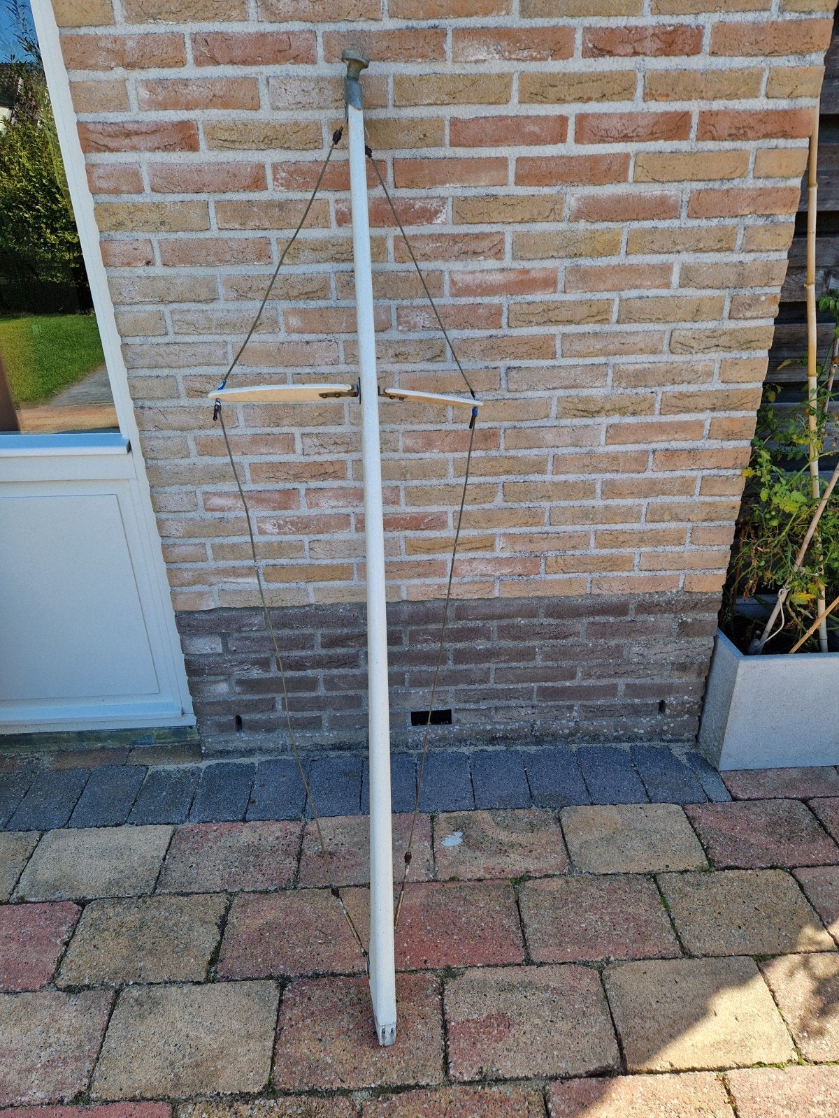 Oud mastje voor motorboot., Ophalen, Gebruikt