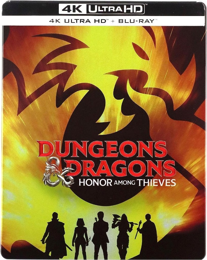 Dungeons & Dragons Honor Among Thieves steelbook 4K Geseald., Cd's en Dvd's, Ophalen of Verzenden, Nieuw in verpakking, Avontuur
