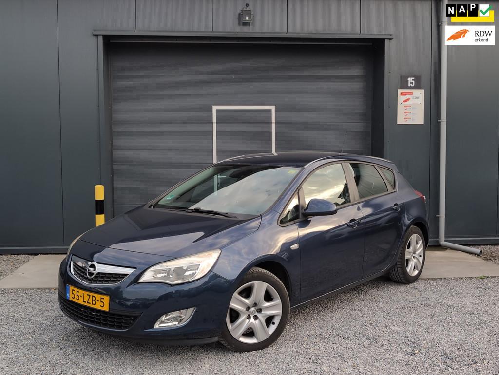 Opel Astra 1.4 Turbo Edition, Euro 5, Stof, Gebruikt, 4 cilinders