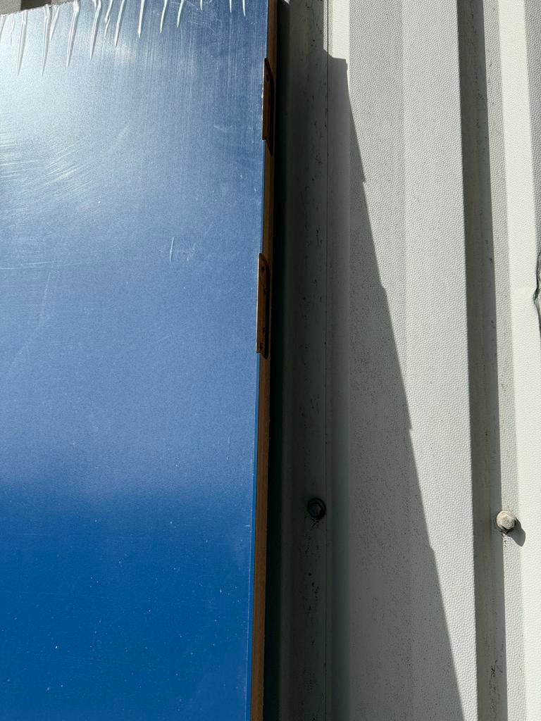 HPL deur 880 x 2315 mm, Doe-het-zelf en Verbouw, Deuren en Horren, Ophalen, Kunststof, 80 tot 100 cm, 215 cm of meer