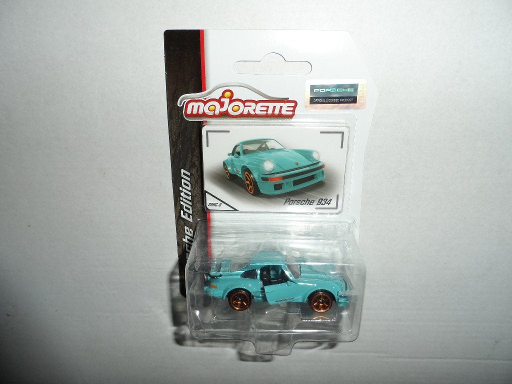 Majorette Porsche Edition (2022) - Porsche 934 (blauw) 1:64, Ophalen of Verzenden, Nieuw, Auto