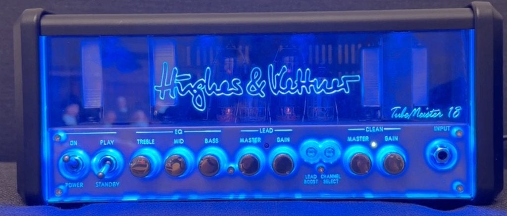Hughes & Kettner Tubemeister 18 head + TM112 cabinet, Muziek en Instrumenten, Ophalen, Gebruikt, Gitaar, Minder dan 50 watt