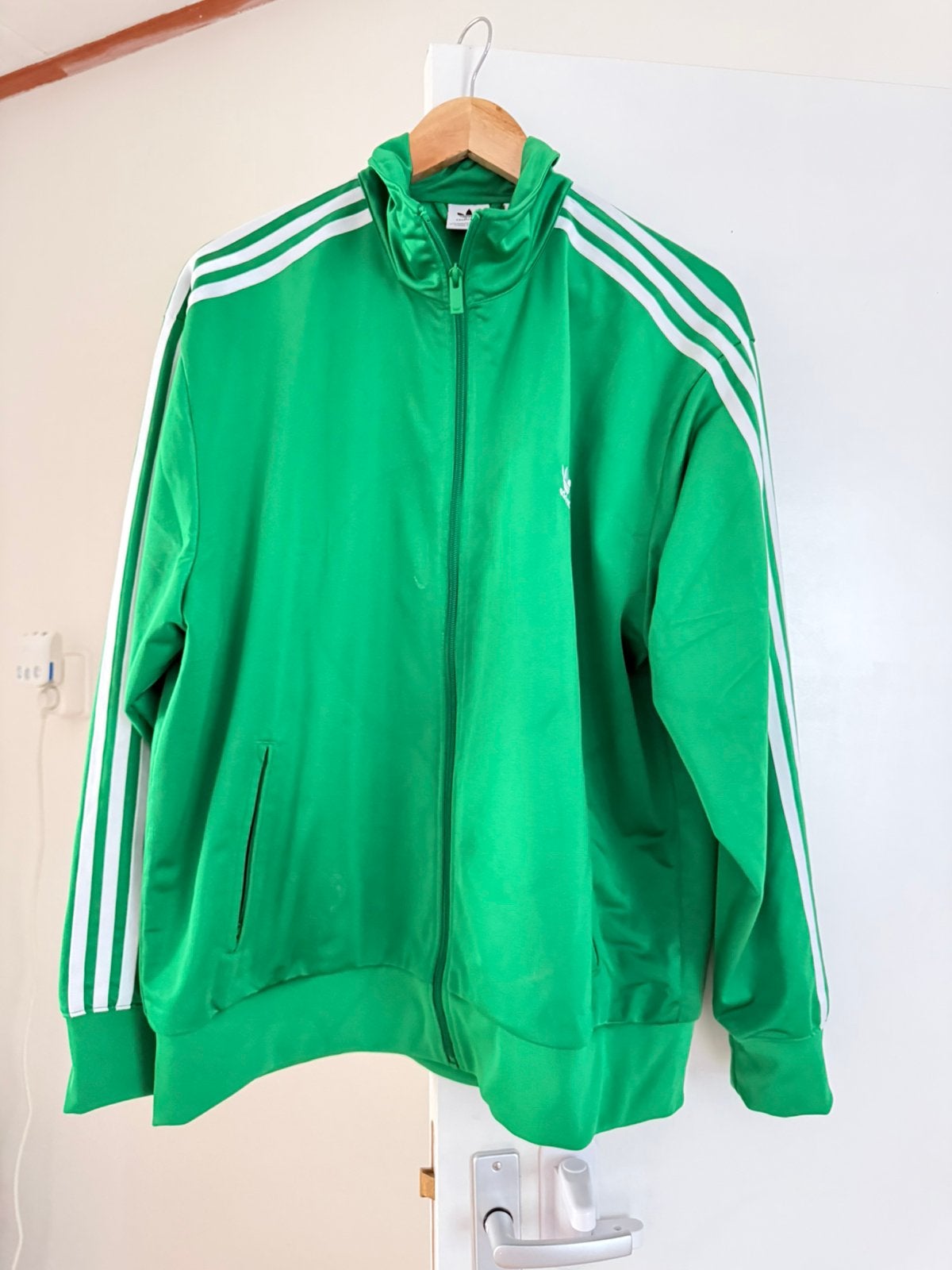 Adidas jasje, Kleding | Heren, Sportkleding, Ophalen of Verzenden, Zo goed als nieuw, Groen, Algemeen