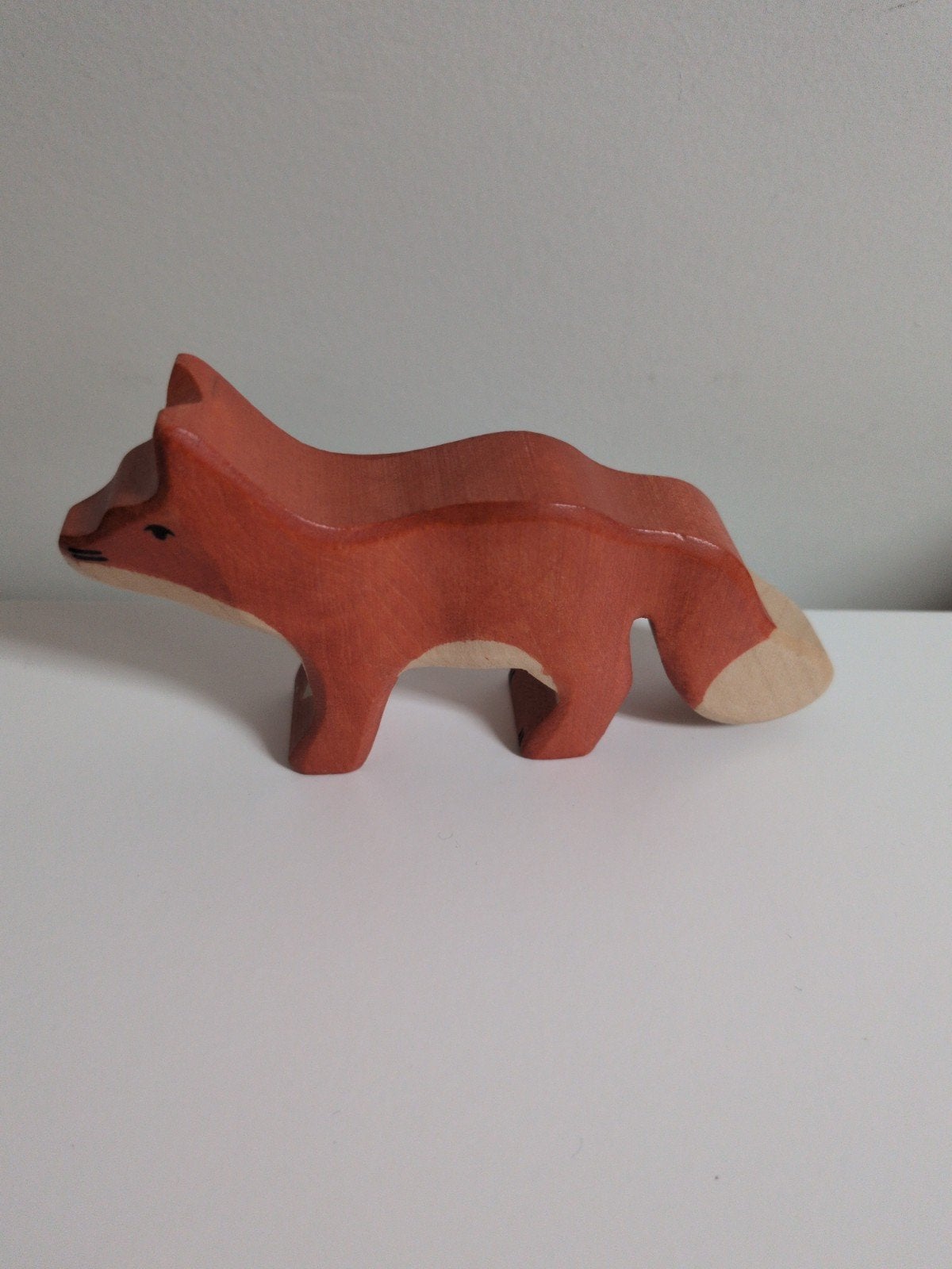 Holztiger houten vos speelfiguur, Ophalen of Verzenden