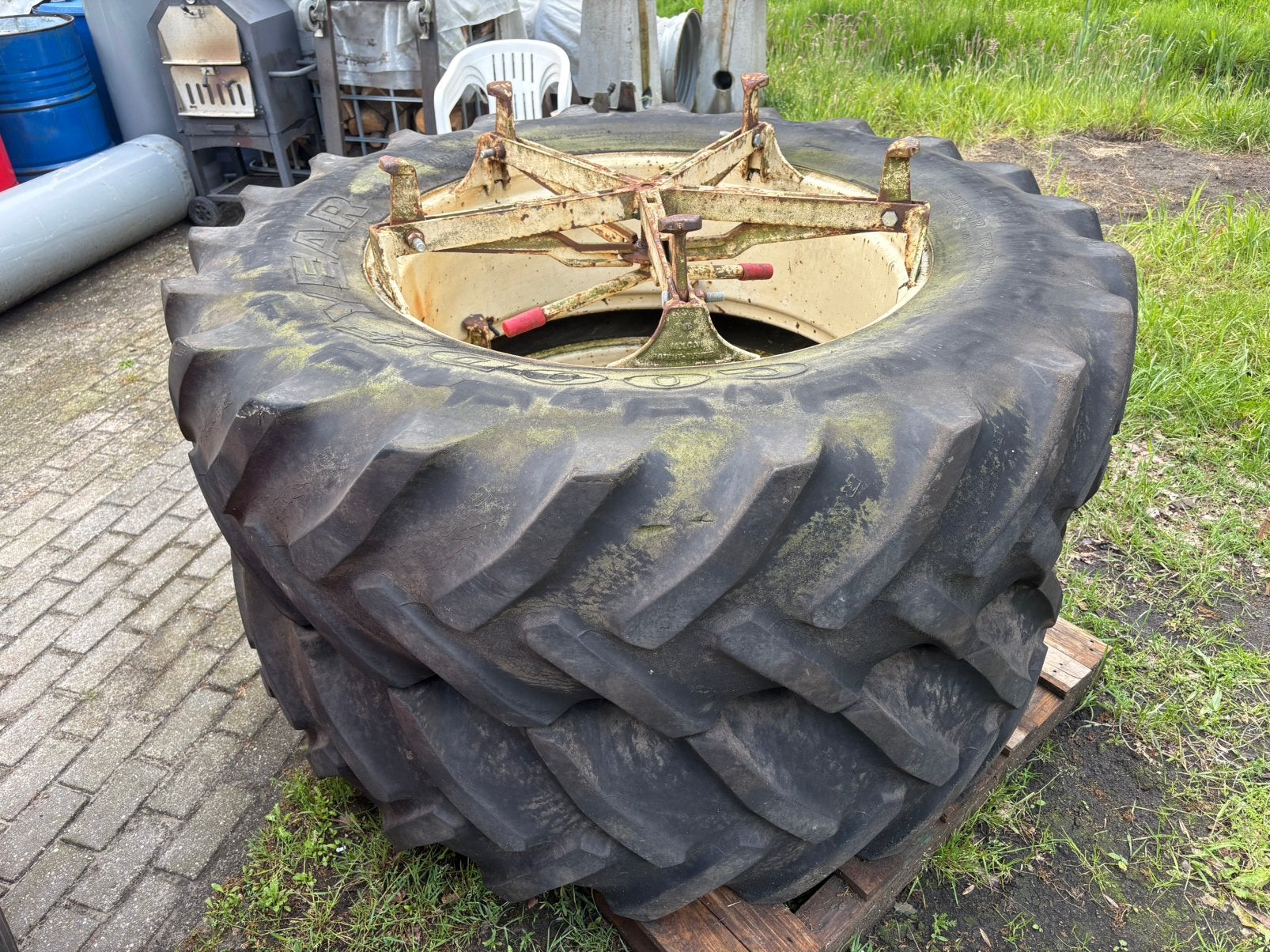 Dubbellucht 18.4r38 5 ster molcon, Ophalen, Gebruikt, Tot 2500, Tot 80 Pk