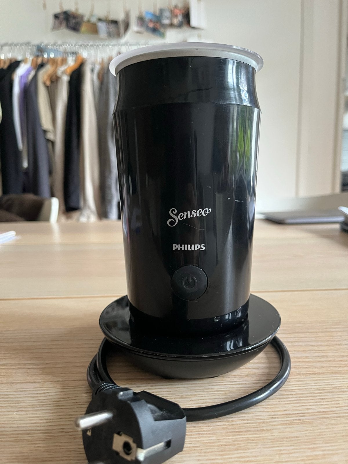 Philips Senseo Melkopschuimer - Zwart, Gebruikt, Overige modellen, Overige typen, Ophalen of Verzenden