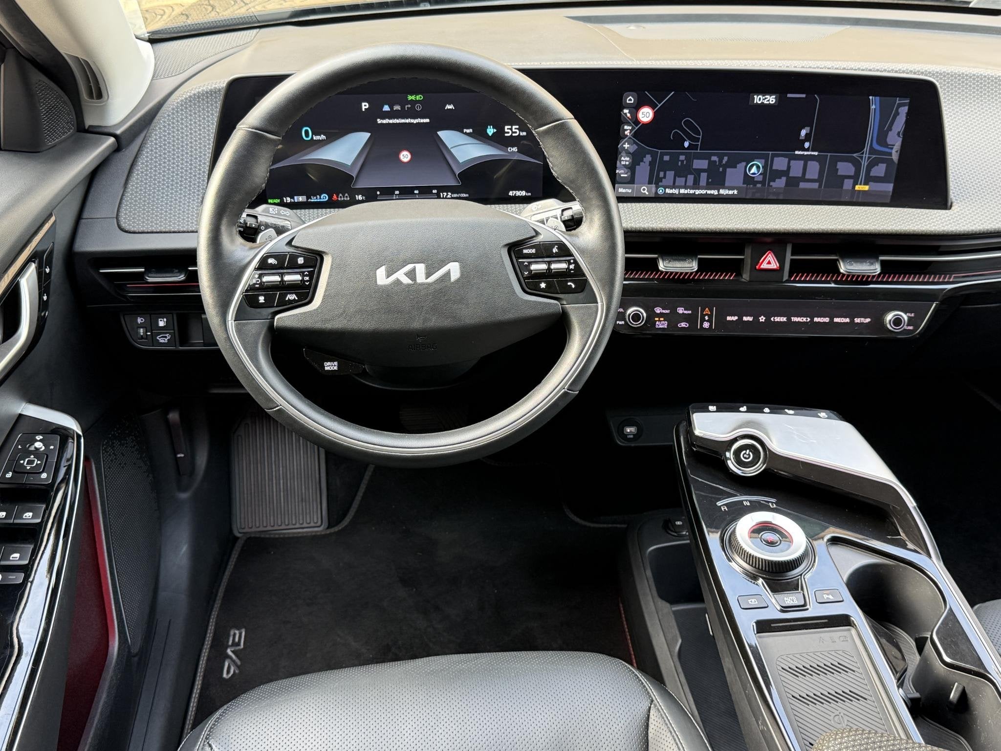 Kia EV6 Plus 77.4 kWh | SOH 99,7% | Trekhaak afneembaar | Le, Auto's, Automaat, Achterwielaandrijving, Gebruikt, Lichtsensor