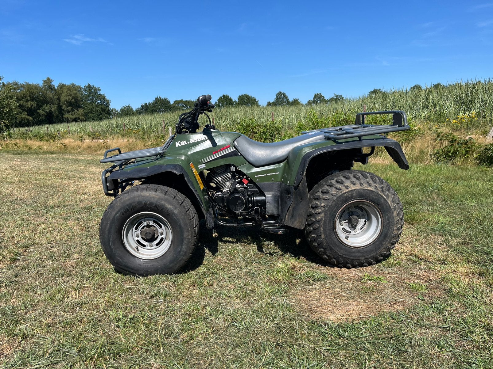 Kawasaki klf300 quad landbouw, Motoren, Ophalen of Verzenden