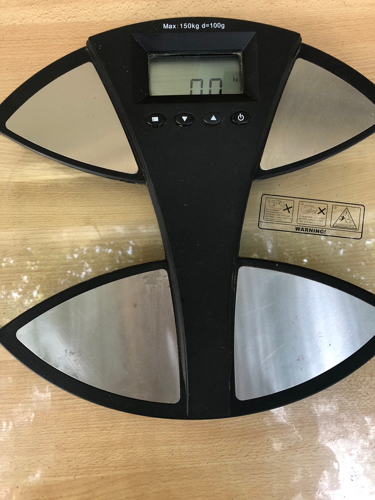 Weegschaal met vetpercentage meter, Gebruikt, 1 tot 500 gram, 100 kg of meer, Ophalen of Verzenden